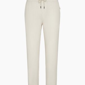 Pigment Dye Linen Pull On Pant