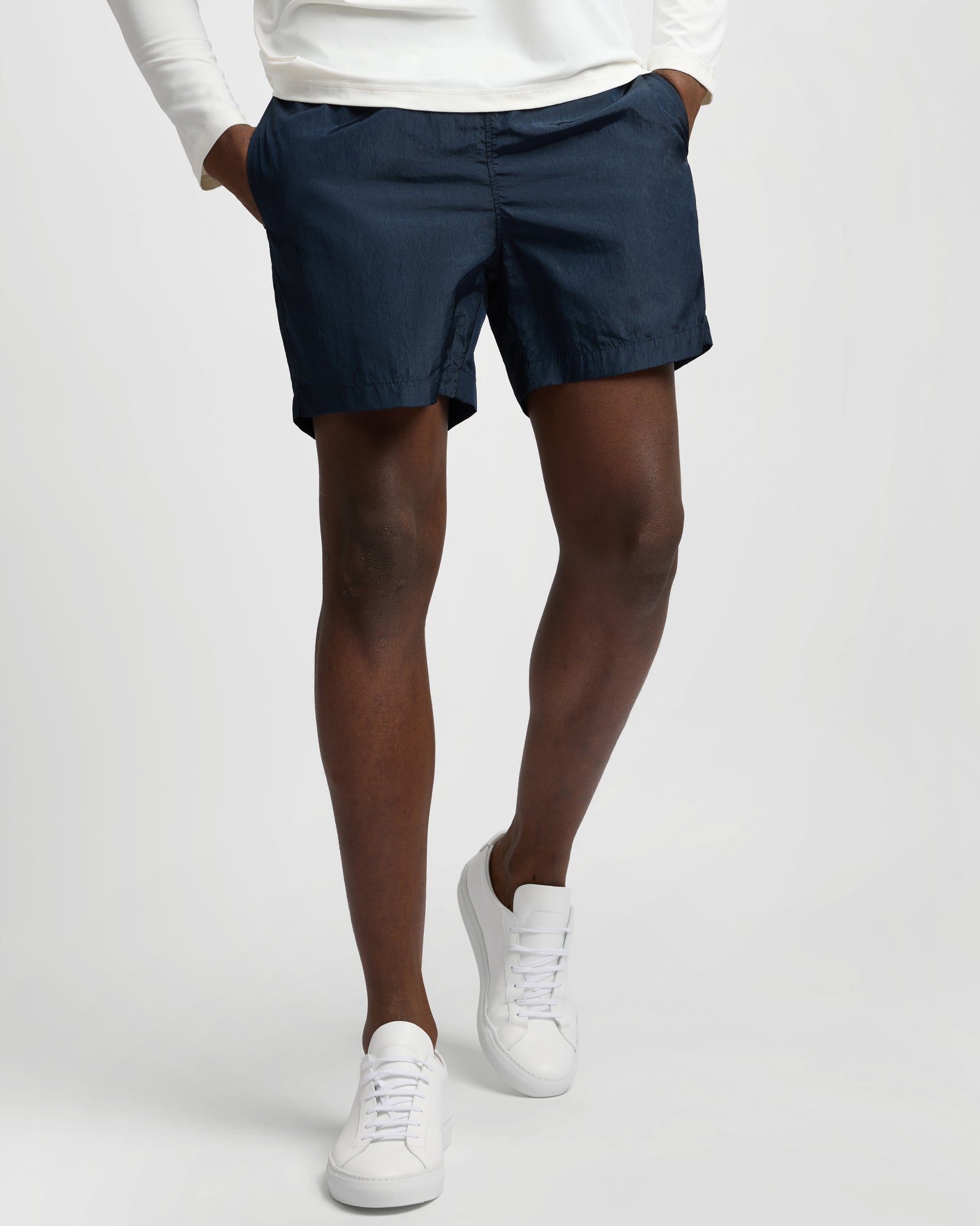 Nylon Crinkle 5 Swim Trunk - Image 2