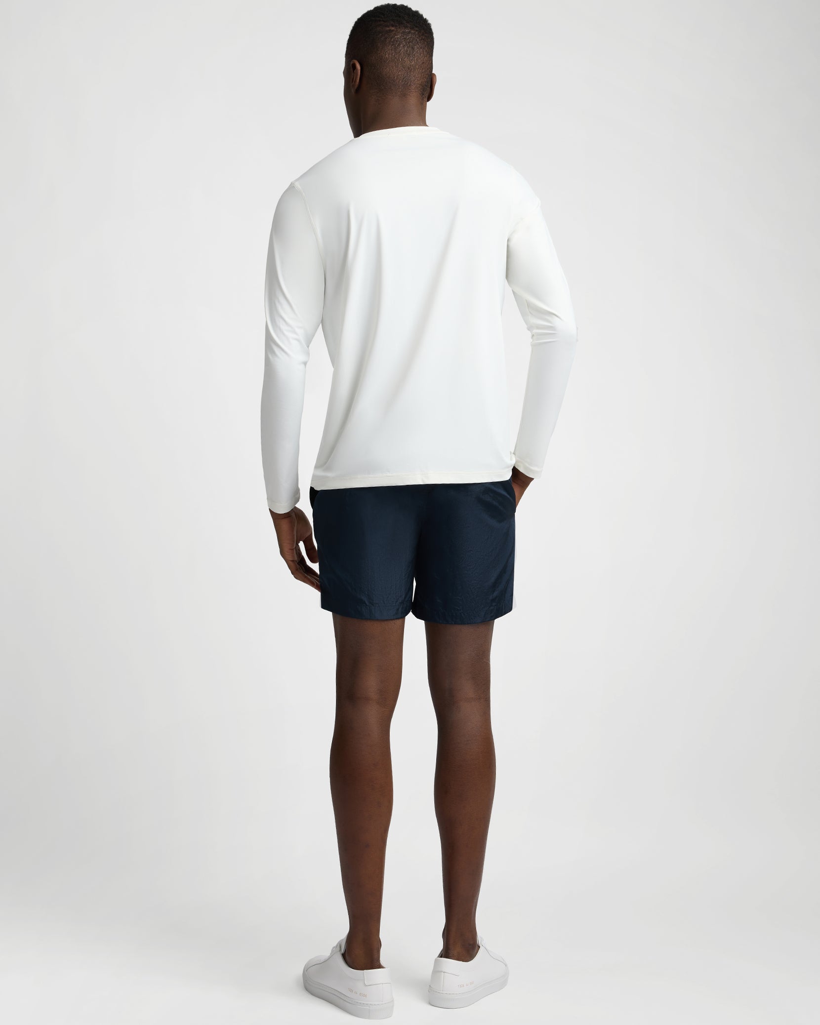 Nylon Crinkle 5 Swim Trunk - Image 5