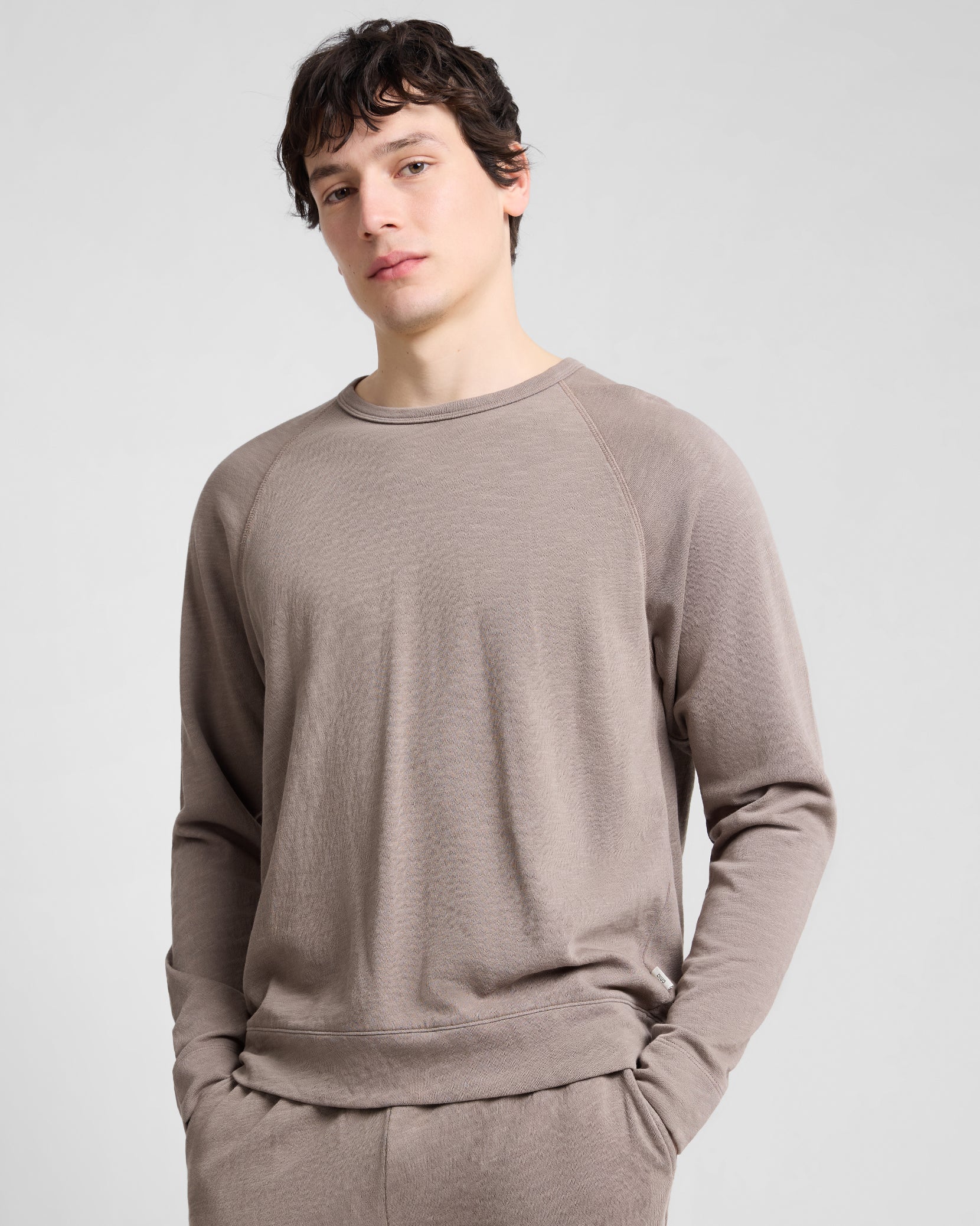 Slub Terry Crewneck Sweater - Image 2