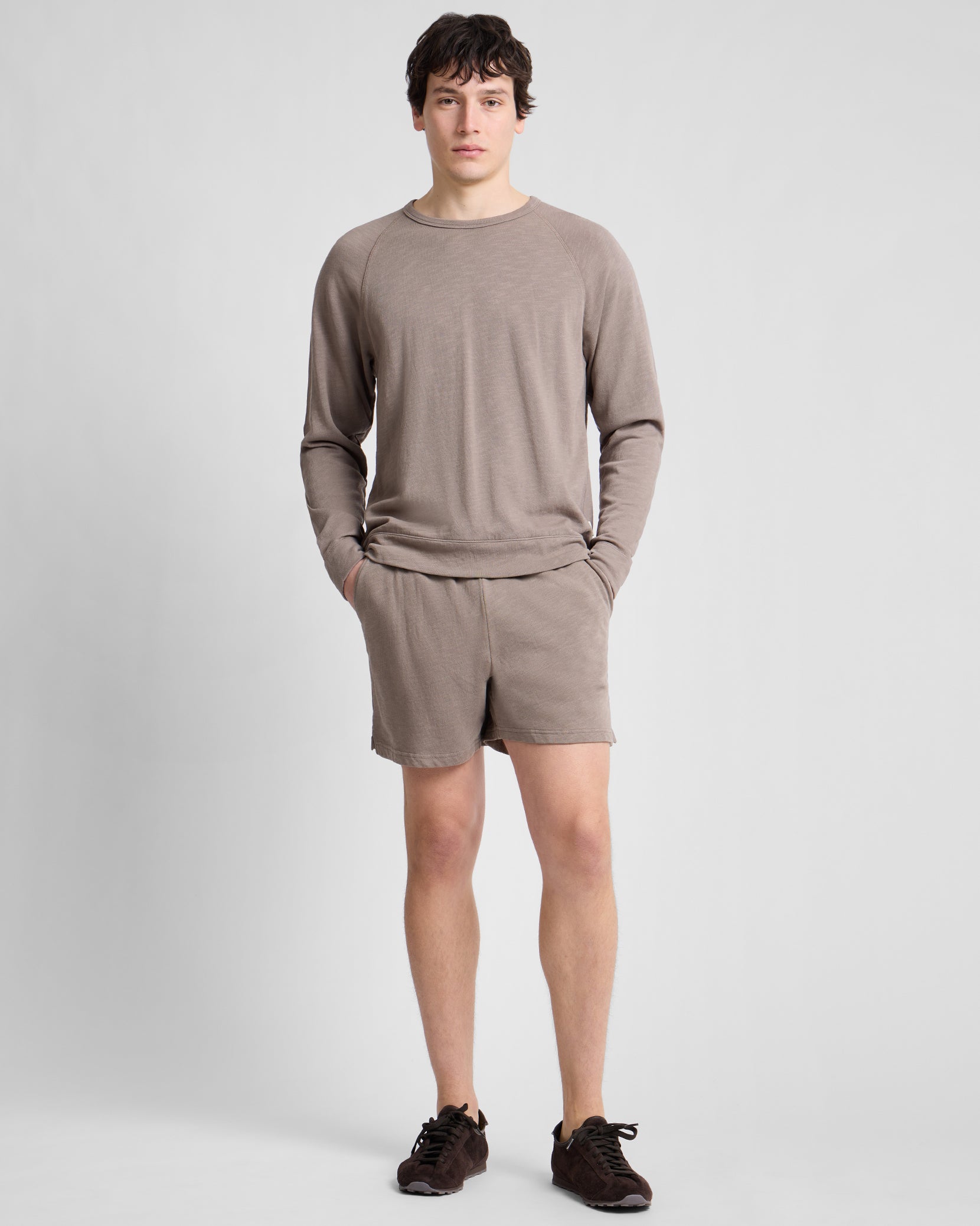 Slub Terry Crewneck Sweater - Image 3