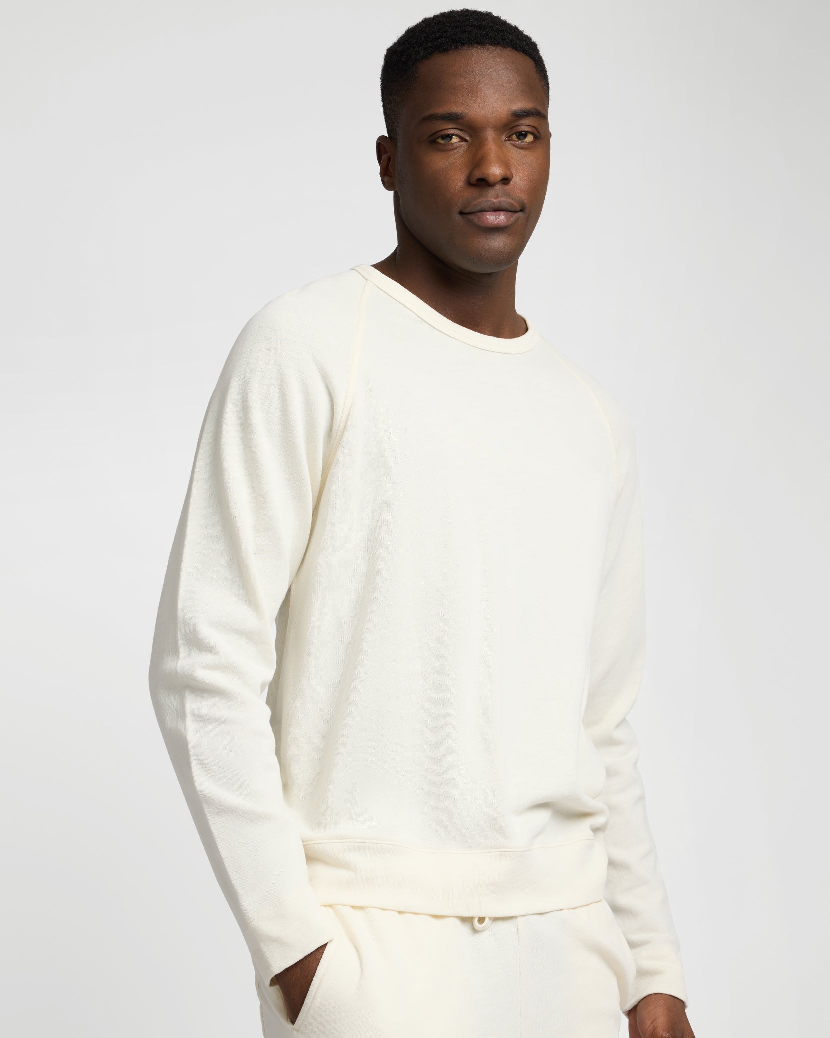 Slub Terry Crewneck Sweater - Image 2
