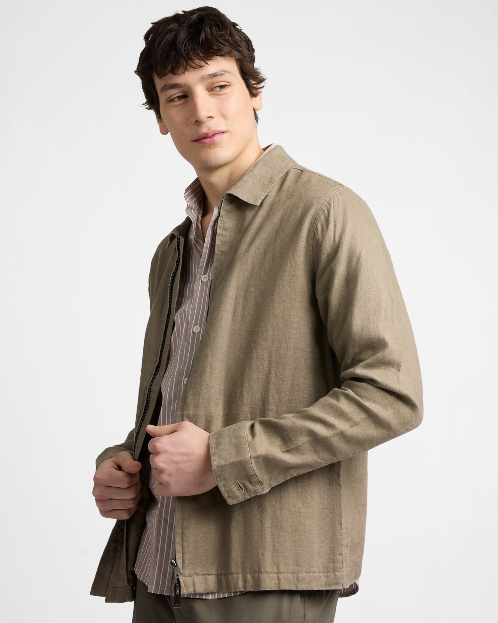 Linen Everyday Jacket - Image 3