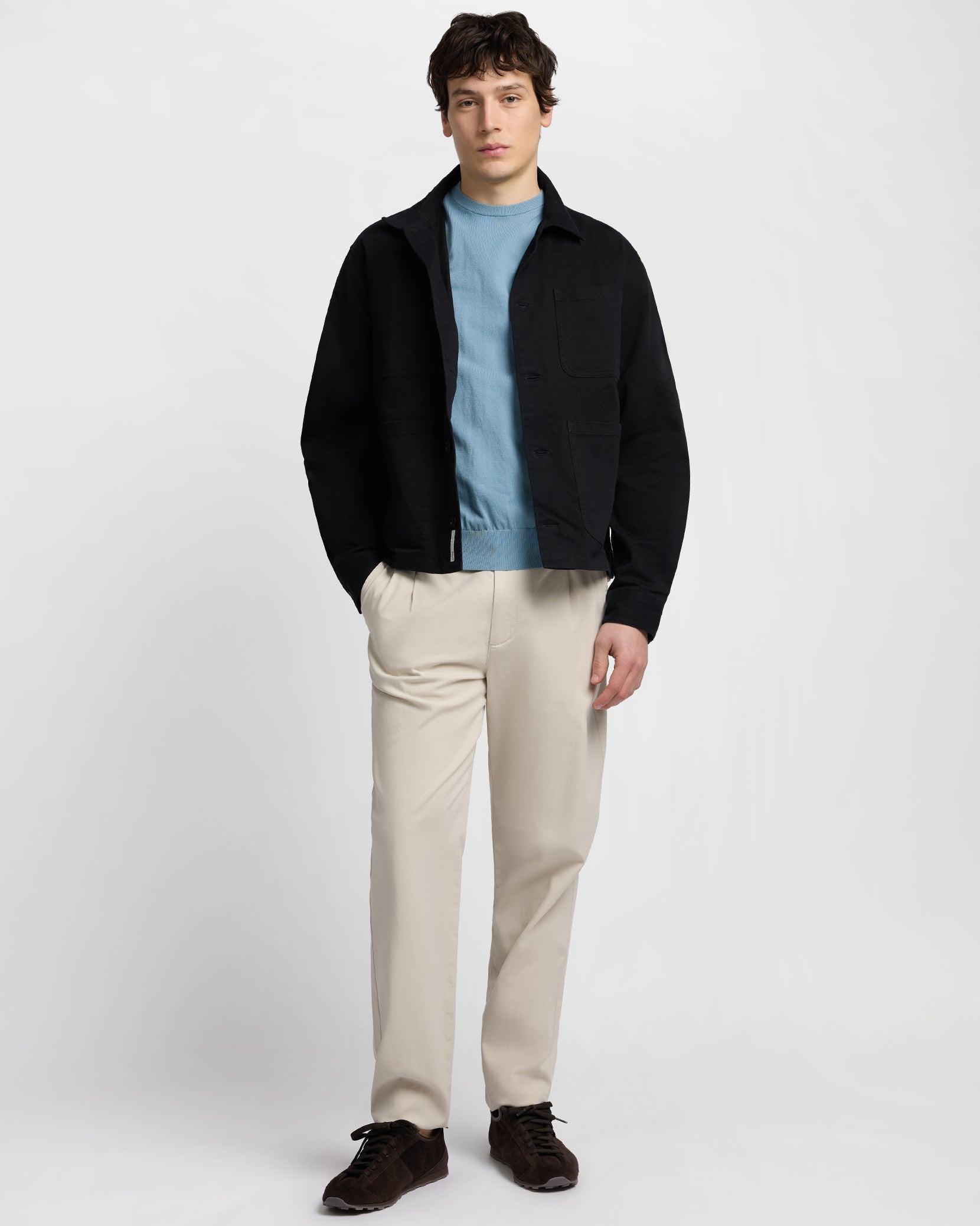 Twill Chore Jacket - Image 3