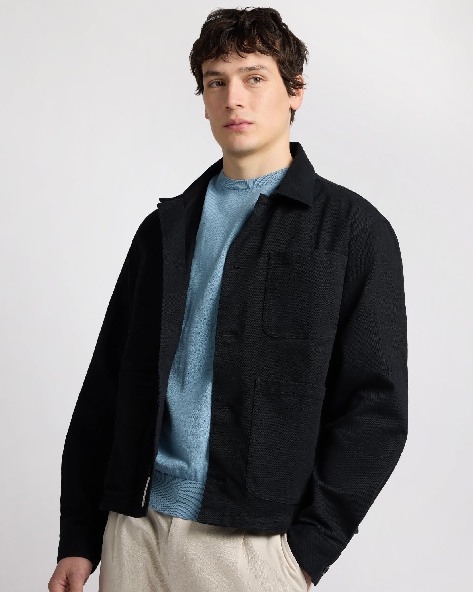 Twill Chore Jacket - Image 2