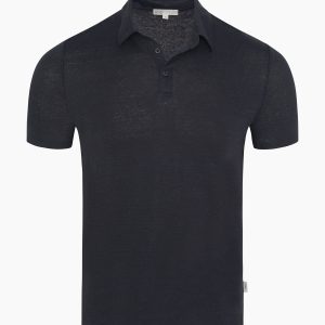 Linen Sweater Polo