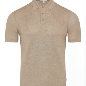 Linen Sweater Polo