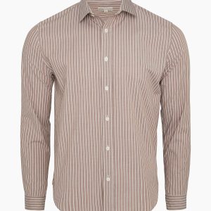 Poplin Long Sleeve Button Down Shirt