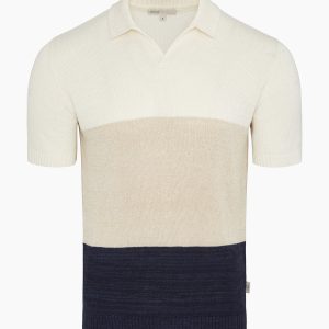 Silk Linen Short Sleeve Johnny Polo