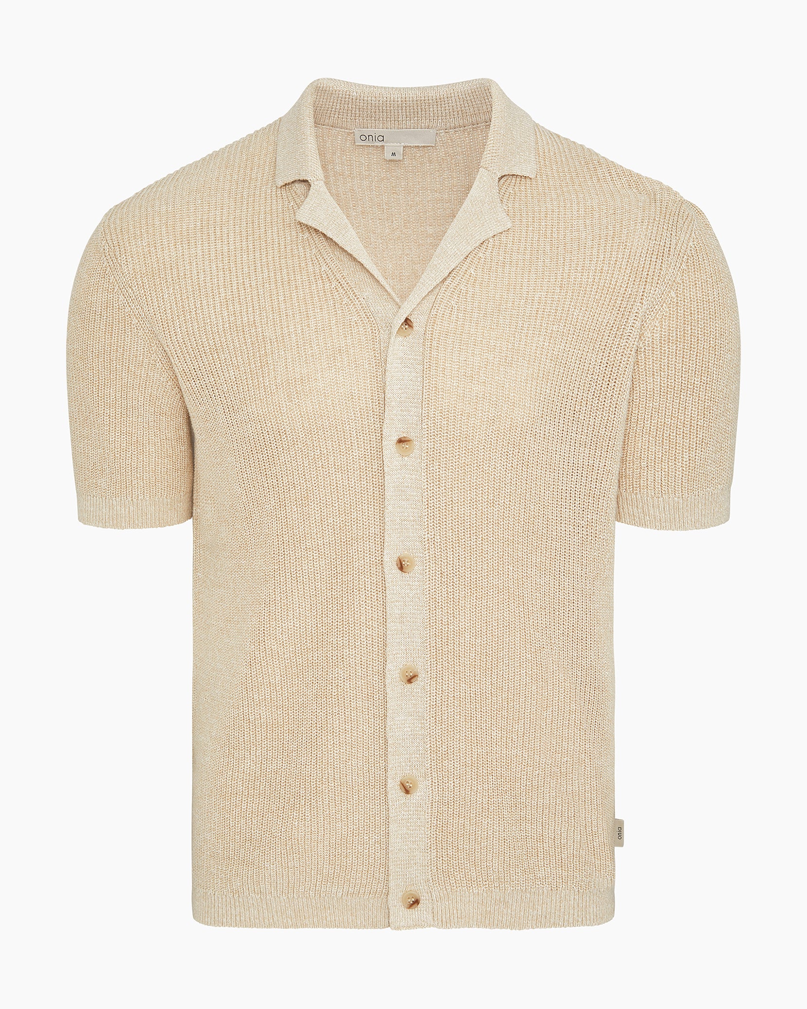 Silk Linen Camp Shirt