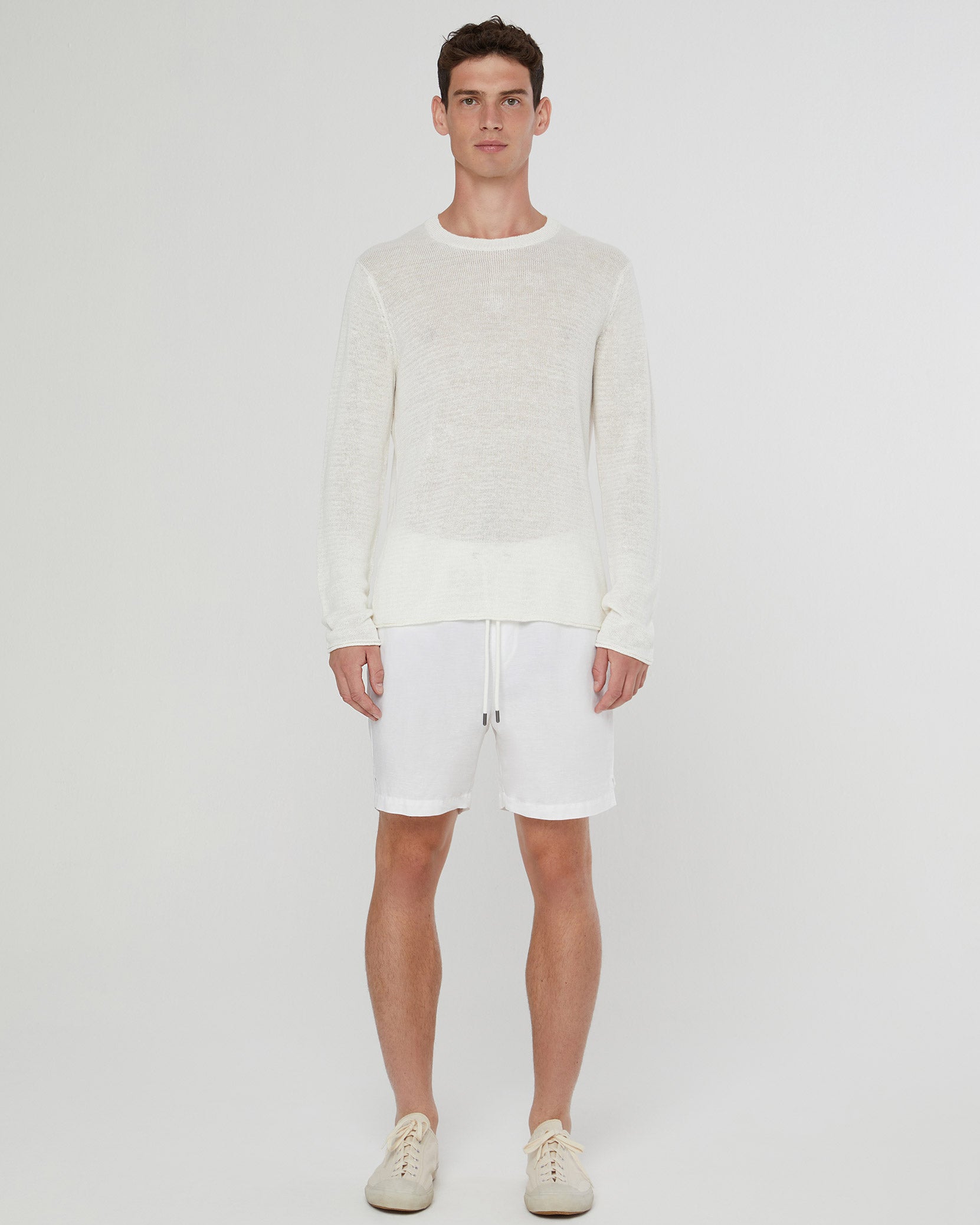 Kevin Crewneck Linen Sweater - Image 4