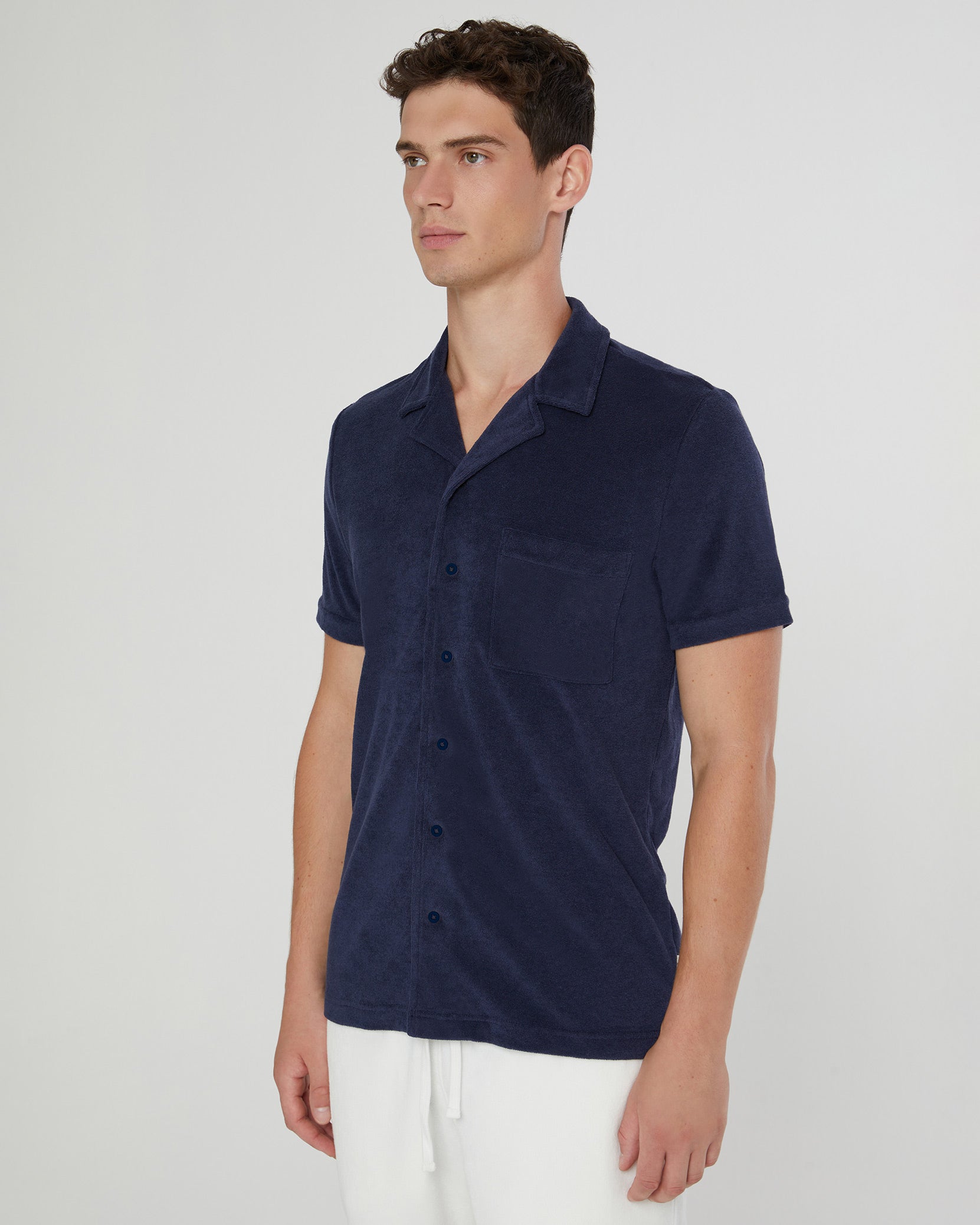 Towel Terry Camp Shirt - Image 2