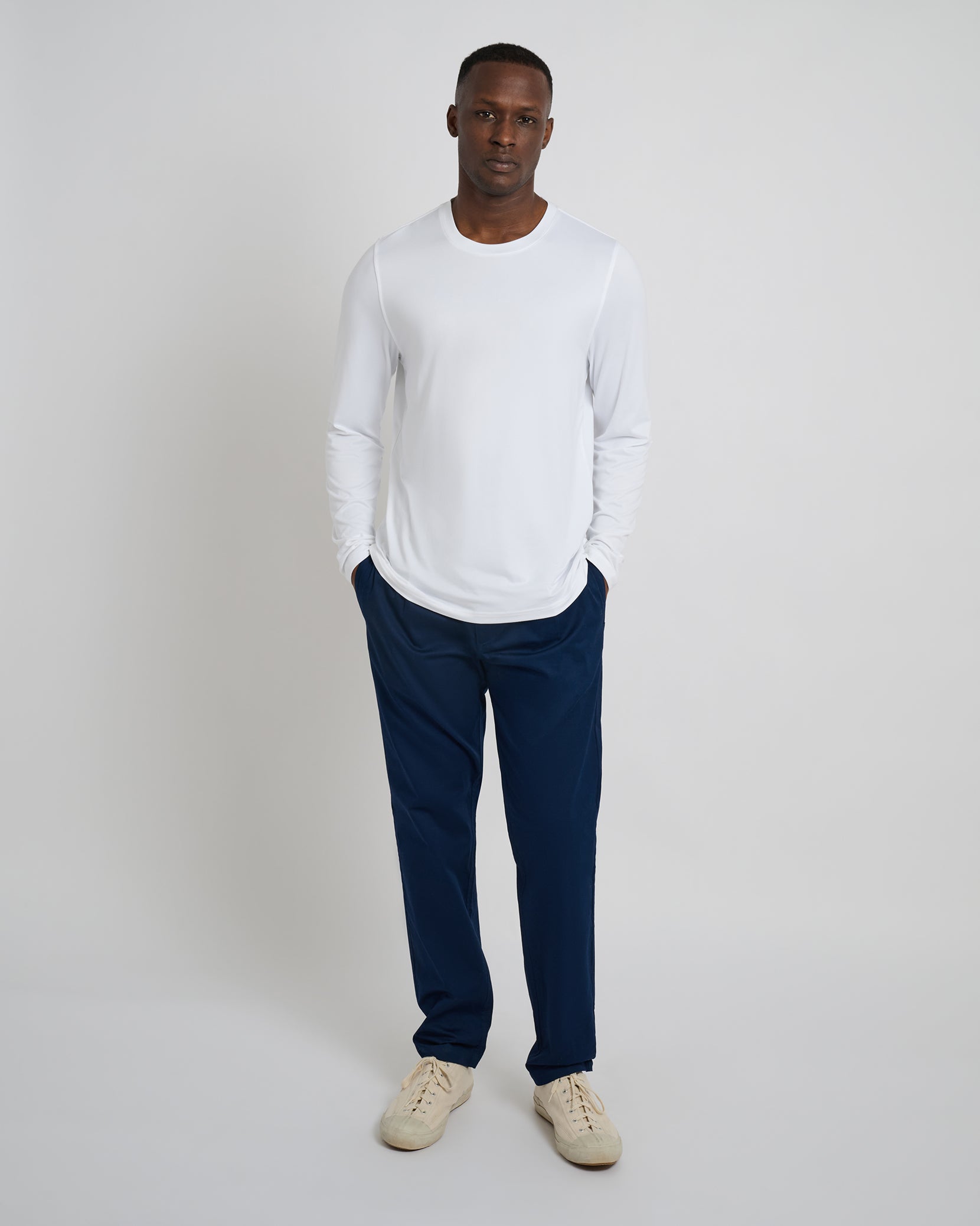 Men's Long Sleeve Sun Tee - Image 3