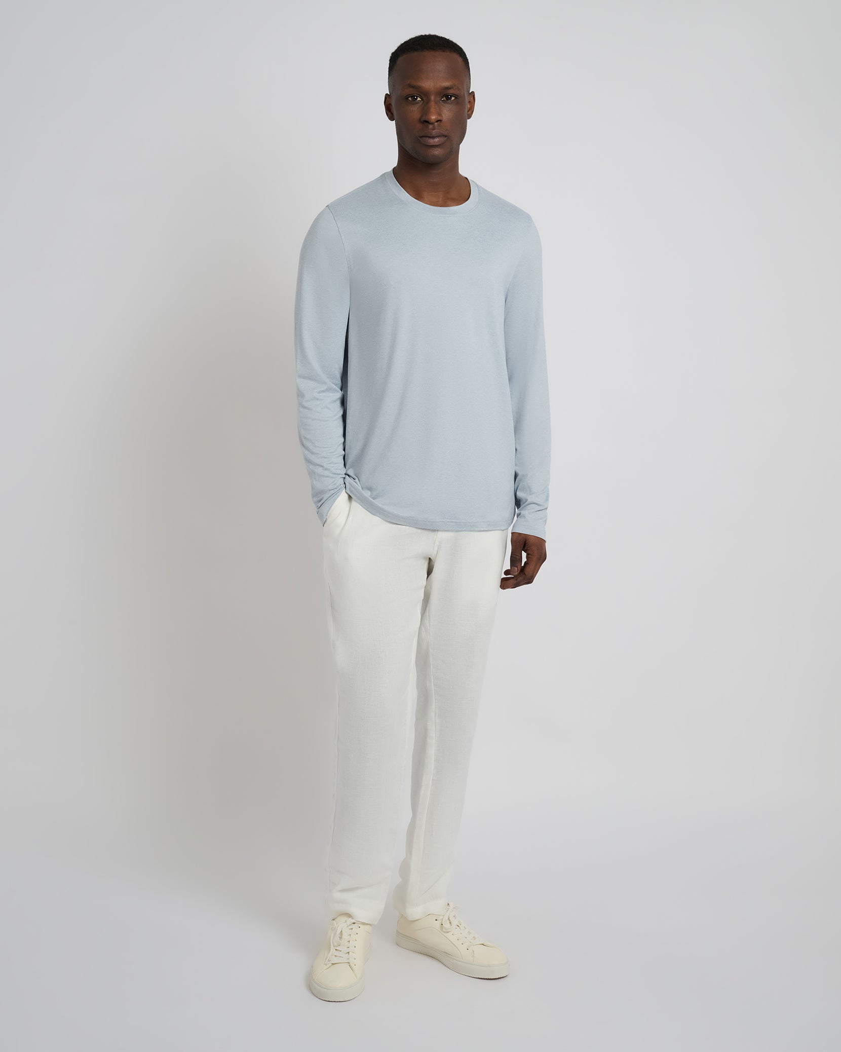 Men's Long Sleeve Sun Tee - Image 4