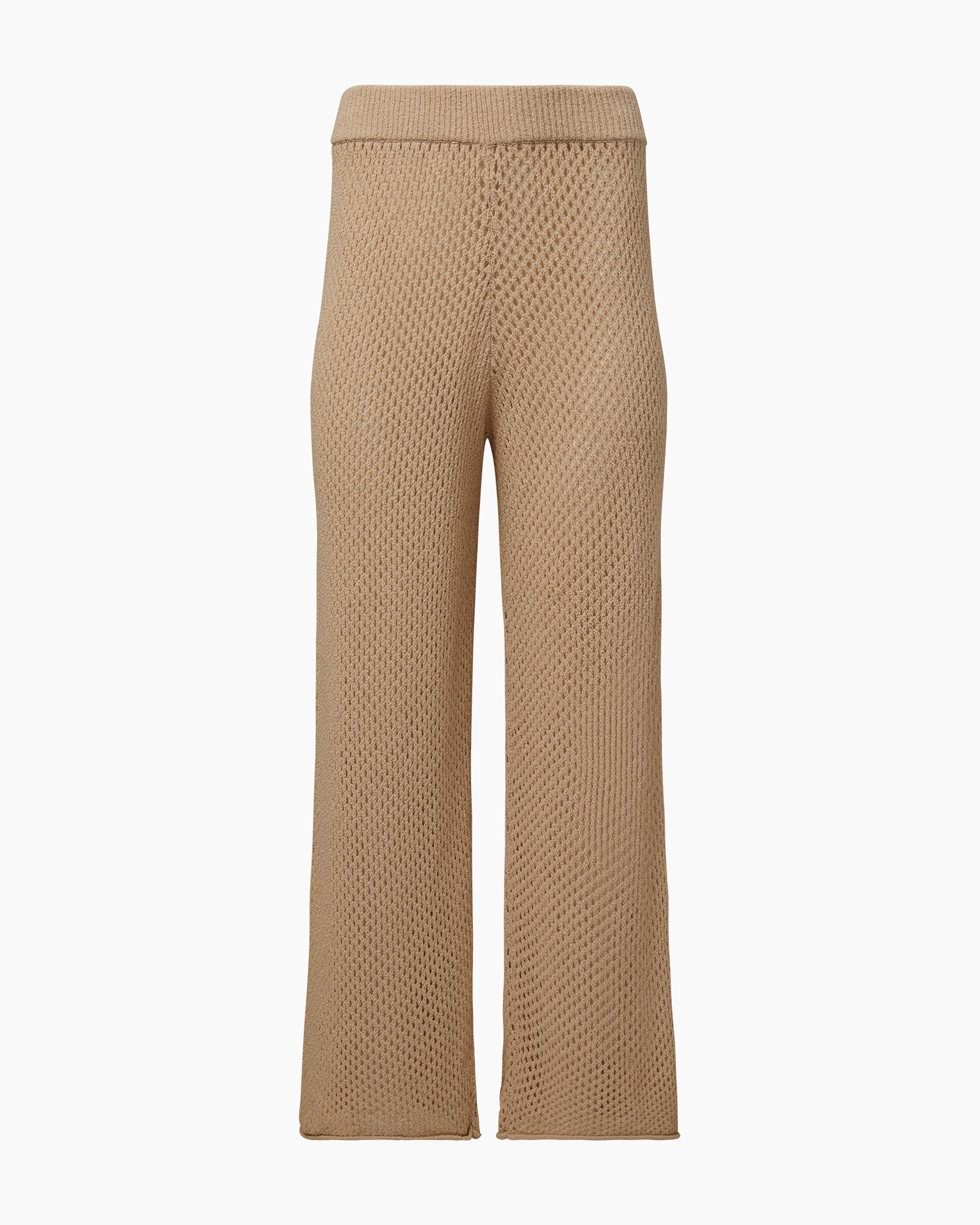Crochet Knit Wide Leg Pant - Image 2