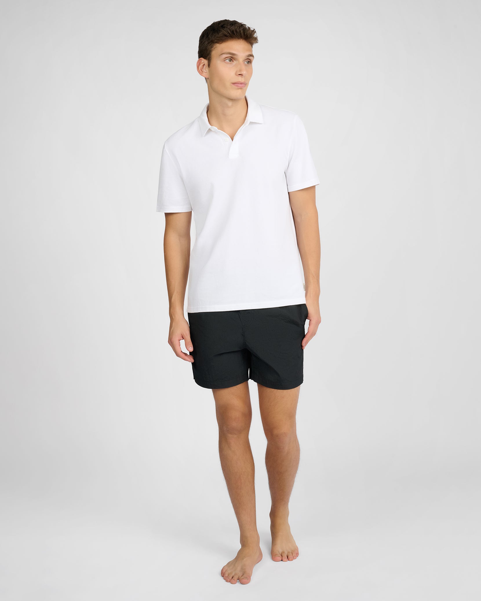 Nylon Crinkle 5 Swim Trunk - Image 4
