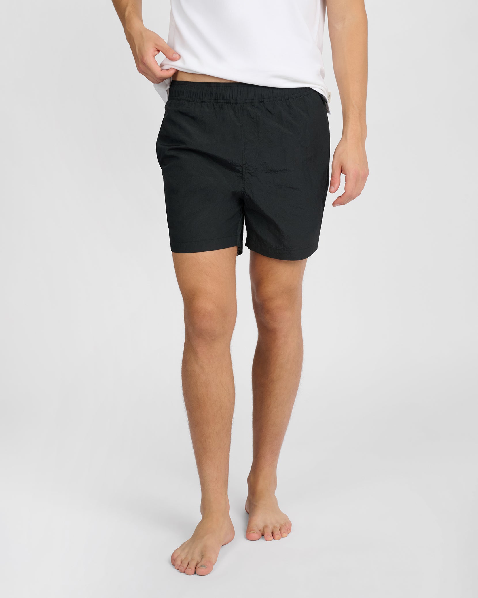 Nylon Crinkle 5 Swim Trunk - Image 3