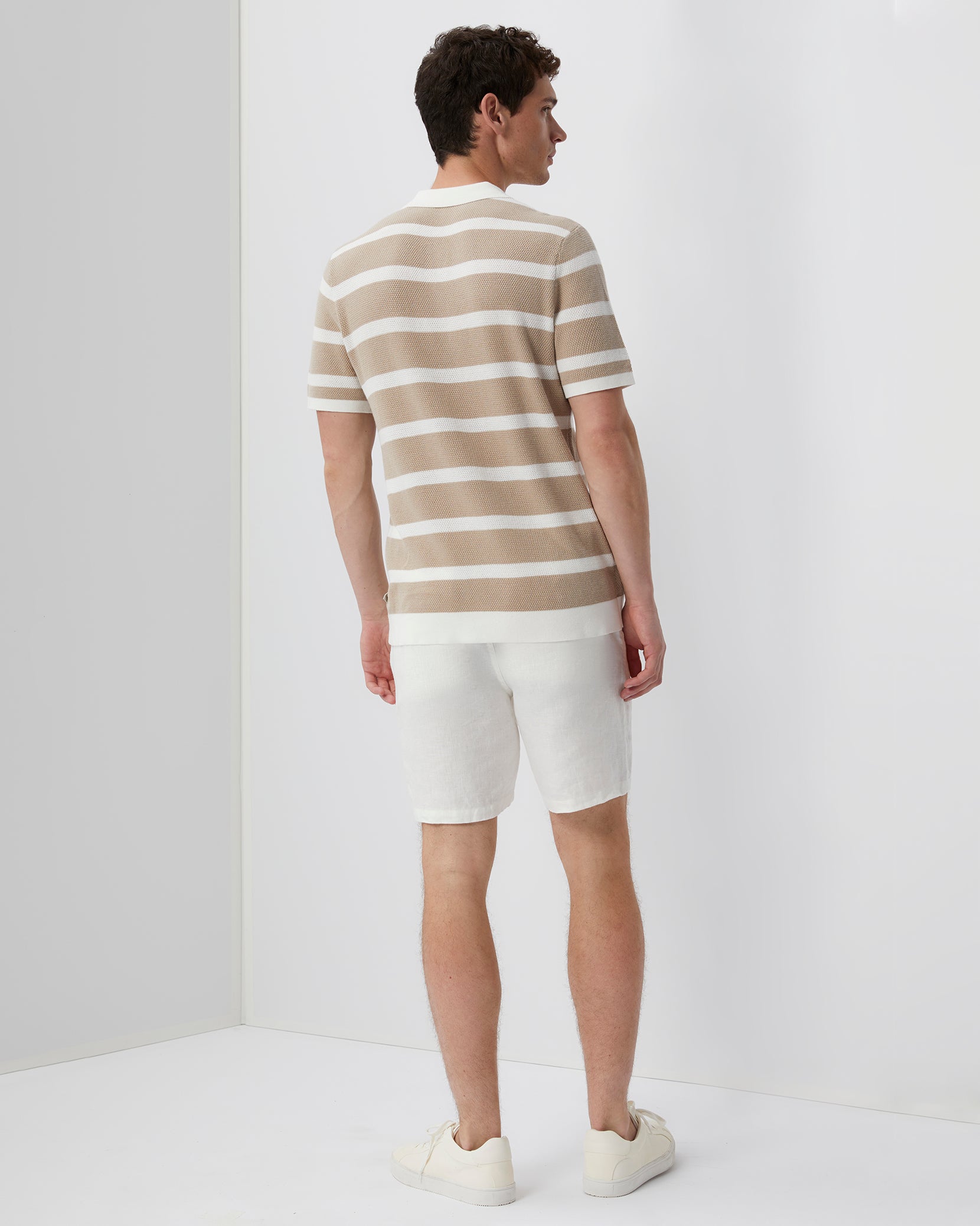 Linen Fixed-Waist Short - Image 5