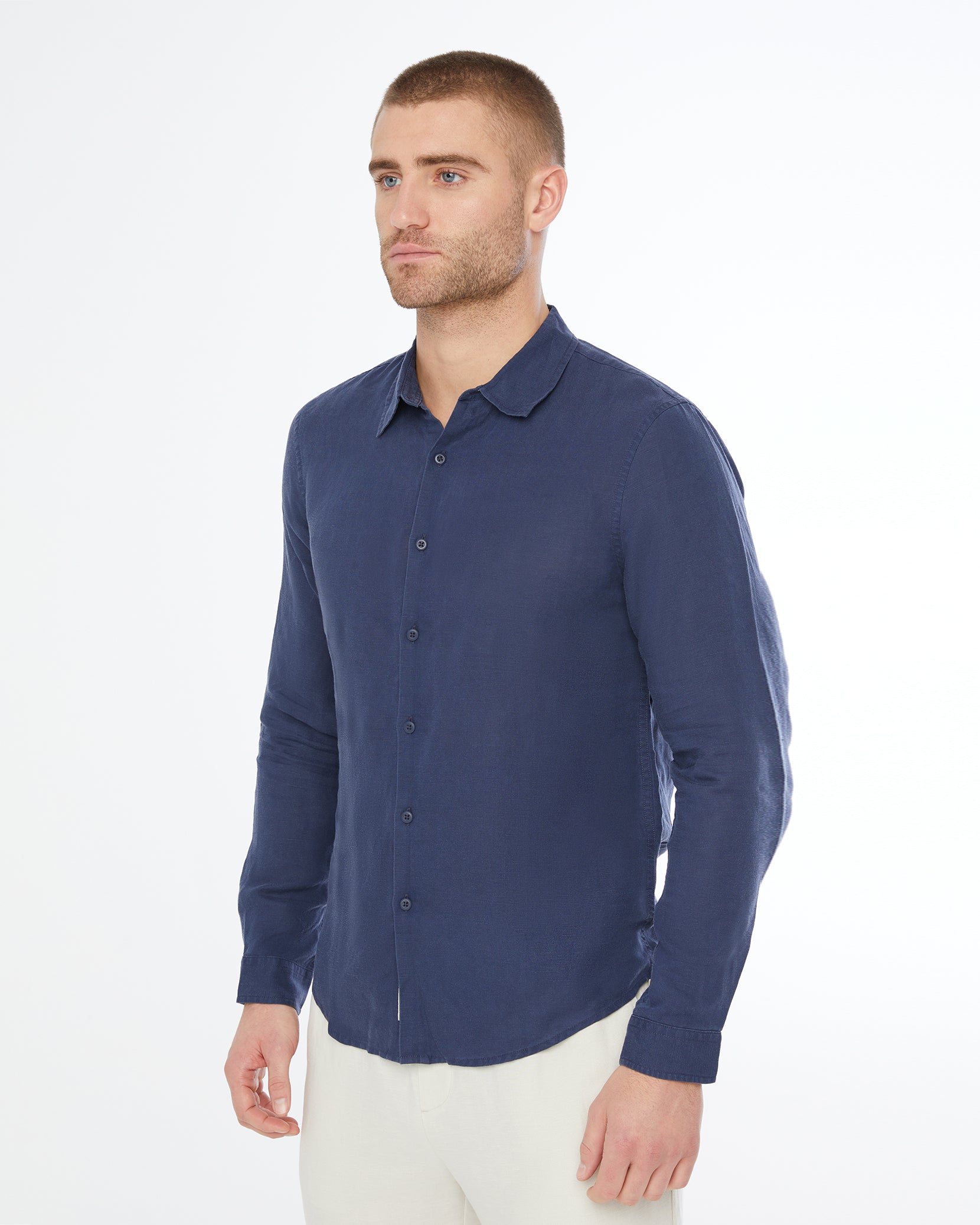 Air Linen Long Sleeve Shirt - Image 2