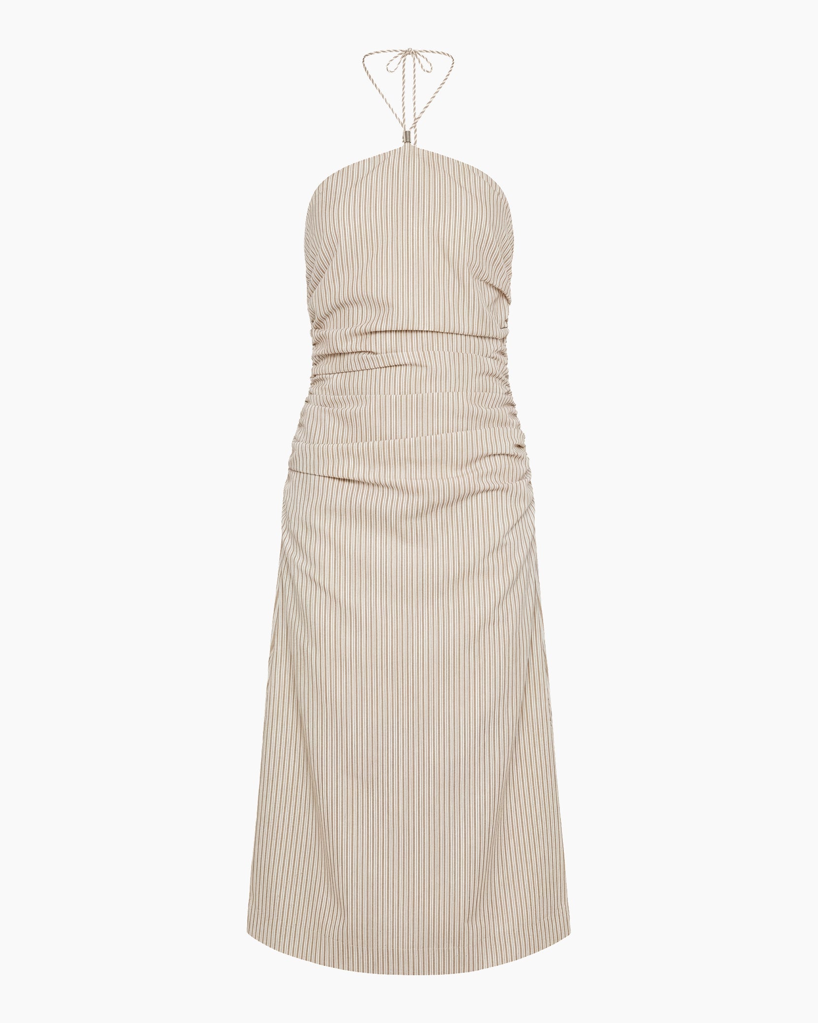 Ruched Halter Dress - Image 2