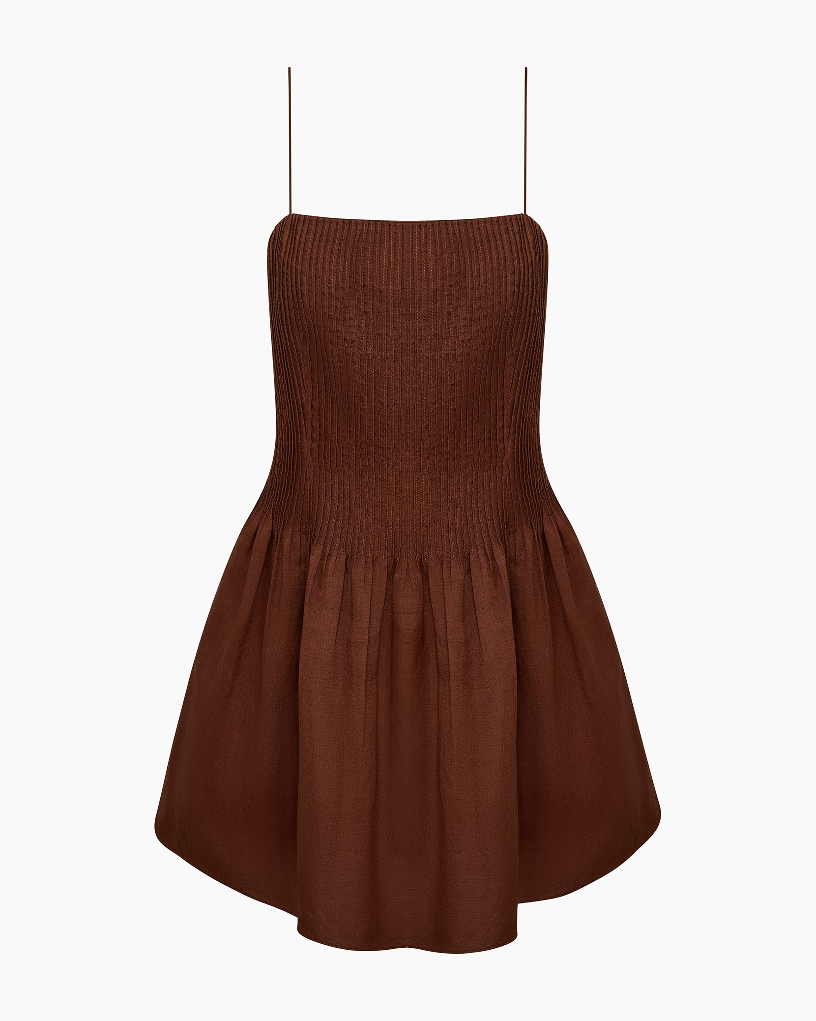 Dropped Waist Pintuck Dress - Image 2