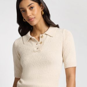 Cotton Boucle Polo
