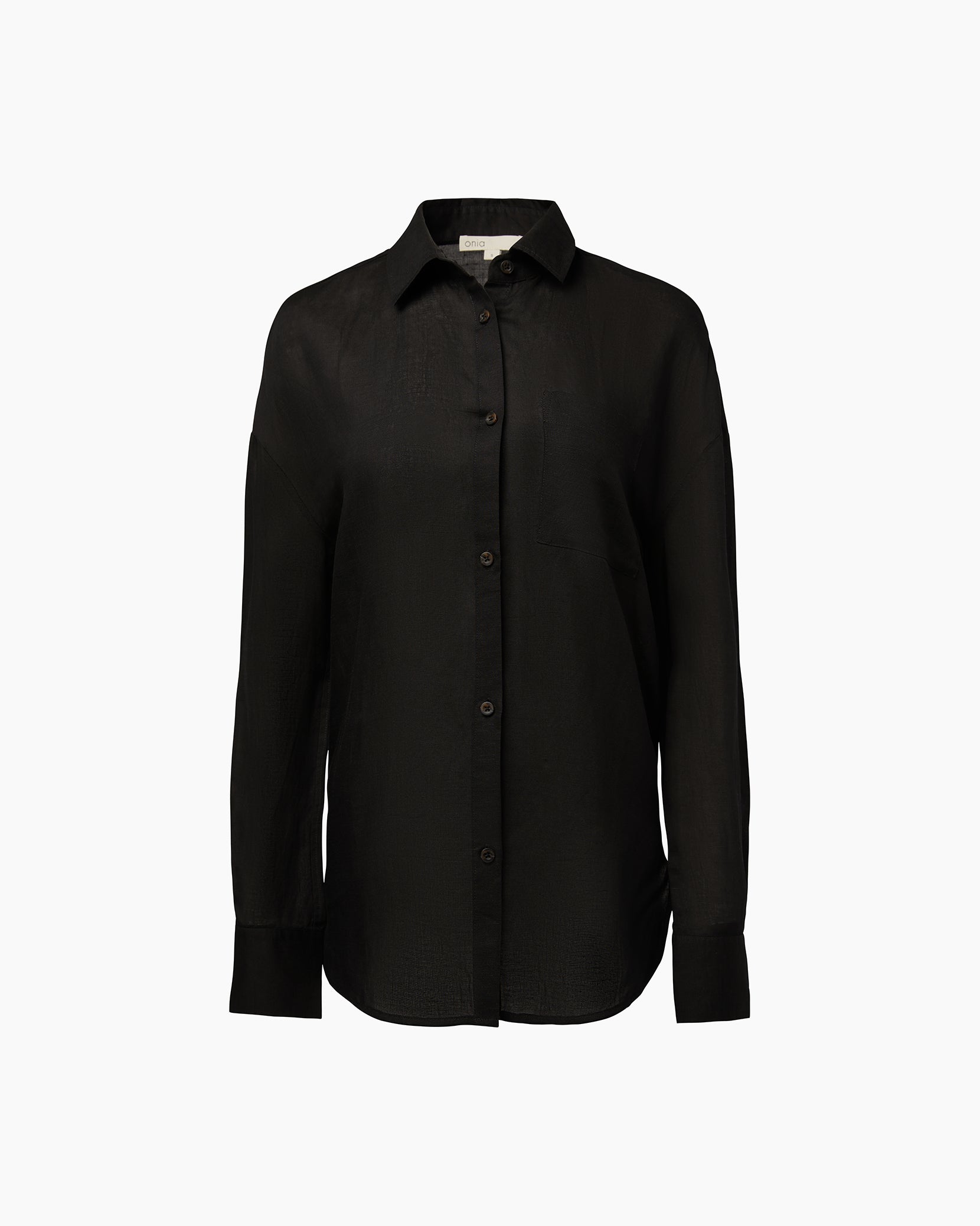 Air Linen Boyfriend Shirt - Image 2