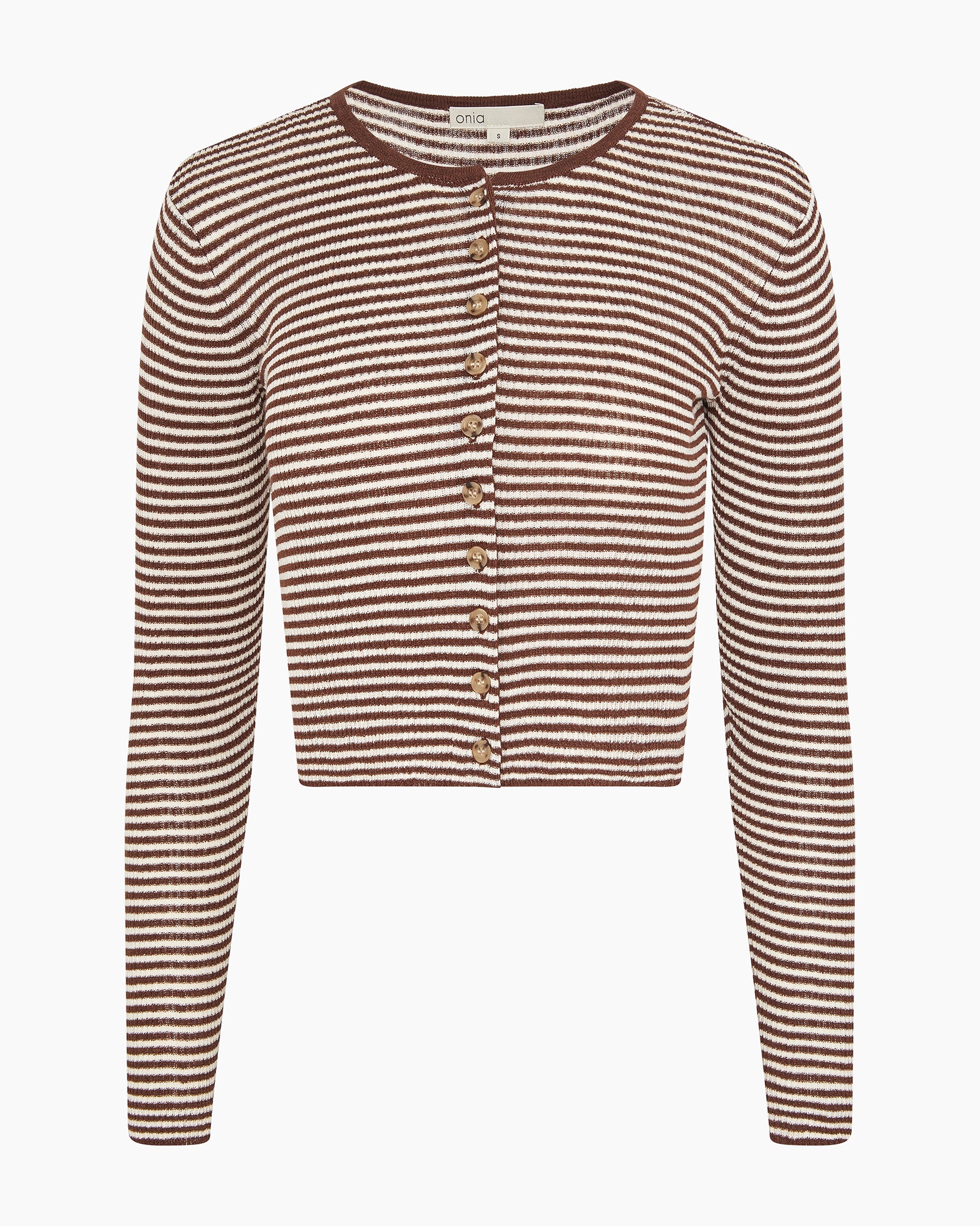 Linen Rib Cardigan - Image 3